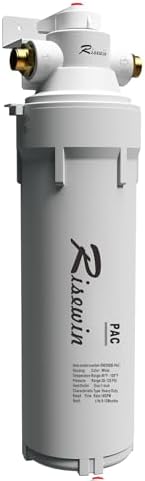 20" Whole House Filter Housing, 16 GPM, 4-Mode Bypass Valve by Risewin