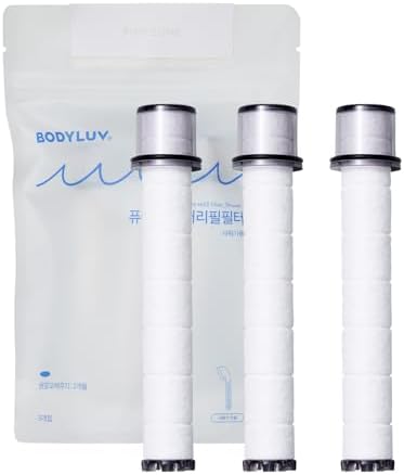 BODYLUV Pure Filter - Replacement Cartridge for Shower Head (3EA, 3.00, Count) by BODYLUV