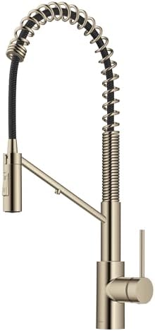 KRAUS Oletto 2-in-1 Commercial Style Pull-Down Single Handle Water Filter Kitchen Faucet for Reverse Osmosis or Water Filtration System in Spot-Free Antique Champagne Bronze, KFF-2631SFACB by KRAUS