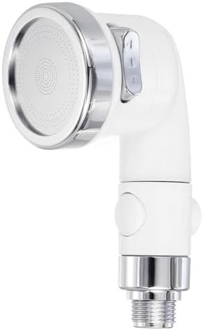 uxcell 1 Pcs Shampoo Bowl Sprayer Head, Sink Faucet Sprayer Side Control Button Salon Sink Sprayer Replacement Part for Spa Barber Shop Hair Washing Bath, White by uxcell