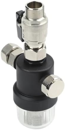Boiler Magnetic Water Filter for Underfloor Heating, DN20 DN25 Connection, for Stainless Steel Mesh Sludge Separator, 0-75C Temperature for(DN20) by Unknown