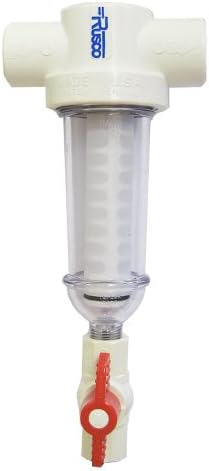 Rusco - NT100-500P /Vu-Flow 1" 500 Mesh Spin Down Filter 1-500-F White by Rusco