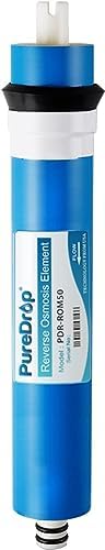 PureDrop PDR-ROM50 Reverse Osmosis RO Membrane Replacement 50 GPD, Fits Standard Under Sink RO Drinking Water Filter System by PureDrop