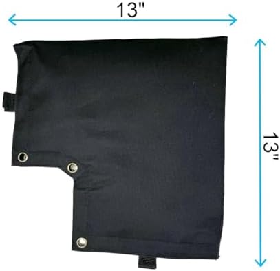 Backflow Insulation Pouch - Pressure Vacuum Breaker Cover (Black) - Image 2