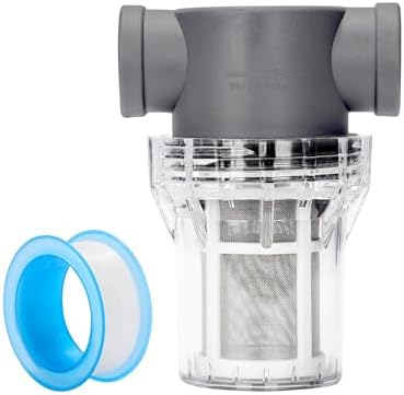 3/4'' Female NPT in-Line Strainer - Garden Hose Filter for High Pressure Washer, Sediment Filter with 60 Mesh Stainless Steel Screen (3/4'' 60 Mesh) by YMYP