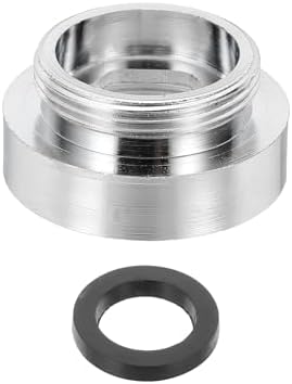 uxcell Faucet Aerator Adapter, M26 Female to M22 Male with Washer, 13mm Length by uxcell