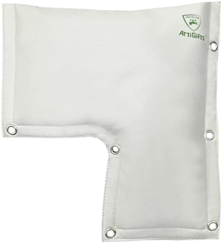 Insulated Pouch - Backflow Preventer Insulation Cover for Winter Freeze Protection, Pressure Vacuum Breaker Cover Pale Khaki, 14” W x 16.5”H - Measure Before Purchase by ArtiGifts