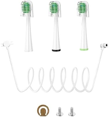 Replacement Hose & Toothbrush Head for Waterpik Sonic-Fusion SF-01/02/03/04 by FreFeel
