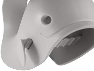 Skip Hop Baby Bath Rinse Cup, Moby Tear-Free Waterfall Rinser, Grey & Baby Bath Spout Cover, Universal Fit, Moby, Grey - Image 7