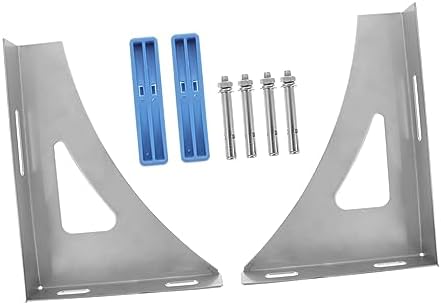 Stainless Steel Water Heater Bracket, 1 Pair Wall Mount Support by LIFKICH