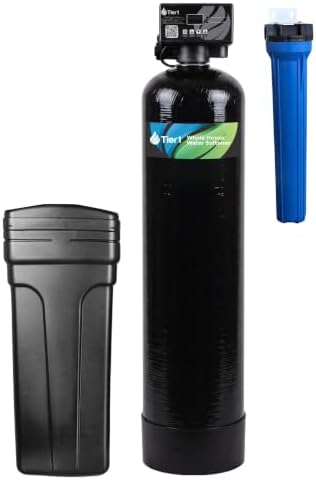 Tier1 48,000 Grain Water Softener System for 4-5 Bathroom Homes by Tier1
