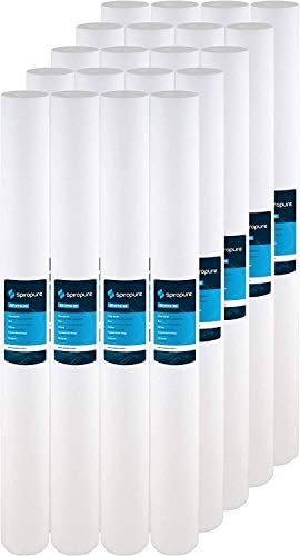 SpiroPure SP-P75-30 30x2.5 75 Micron Sediment Water Filter SDC-25-3075 20PK by SpiroPure