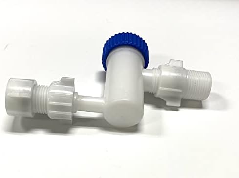 Barrel Filter with 1/2 inch & 7/8 inch Female Inlet with 1/2 inch & 7/8 inch Male Outlet - Heavy Duty Filtration and Screen for Hard Water - Image 5