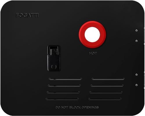 FOGATTI 15" x 18" InstaShower 8 RV Tankless Water Heater Door, Black by FOGATTI