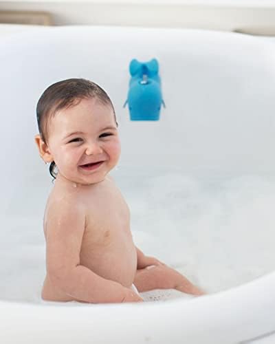 Skip Hop Baby Bath Spout Cover Universal Fit MOBY Blue - Image 2