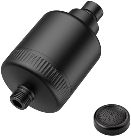 2 in 1 Shower Filter and Filtered Shower Head for Hard Water by Heable
