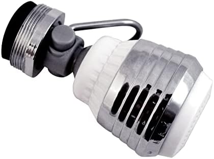 Dual Spray Swivel Faucet Aerator - Niagra Conservation | Sink Faucet Aerator with Low 1.5 GPM Flow Rate | (N3115P-FC) by NiagaraConservation