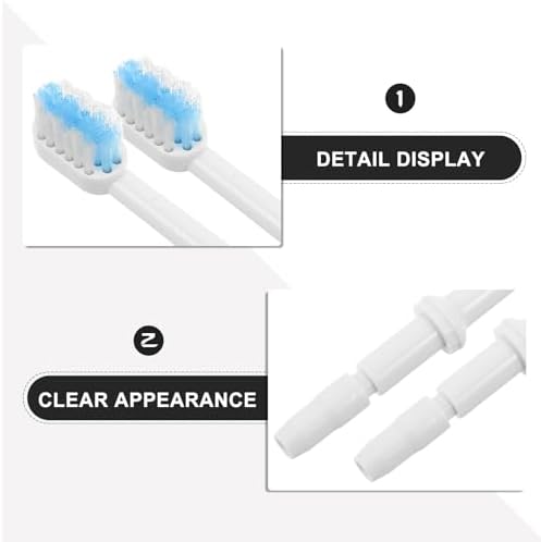 5pcs Water Flosser Toothbrush Replacement Heads Compatible for WaterPik - Oral Care Refills Jet Tips Attachment for Deep Clean Interdental Cleaning - Image 3