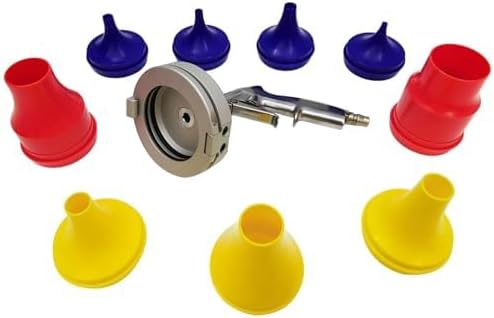 Pneumatic Pipe Cleaning Gun Kit, Air Powered Tube Cleaner for Industrial Cleaning Equipment, Suitable for Various Diameters Pipes - Image 2