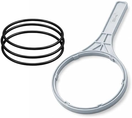 Genuine Pentair SW-4 SH144368 20" Big Blue Filter Wrench with 3 Pack of 151122 Compatible O-Rings for Pentair Pentek Big Blue Water Filter Housings 20" tall. OEM Size NSF61 Buna-N by BetterHomeWaterTreatment