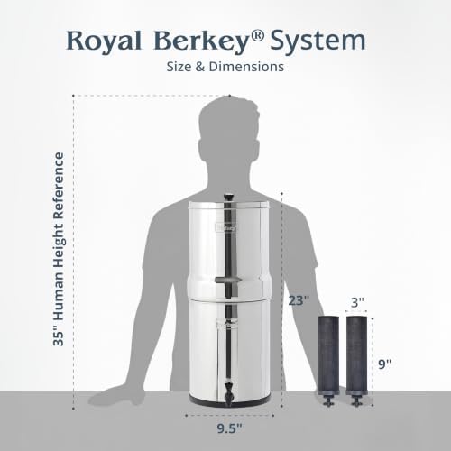 Royal Berkey 3.25 Gal Gravity Water Filter System with BB9-2 Filters - Image 4