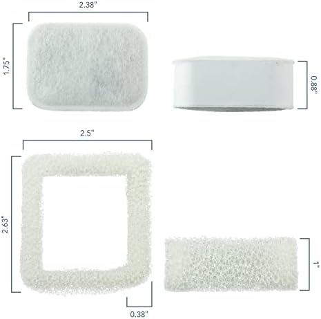PET STANDARD Filters for iPettie Tritone Fountain, 12-Pack - Image 2