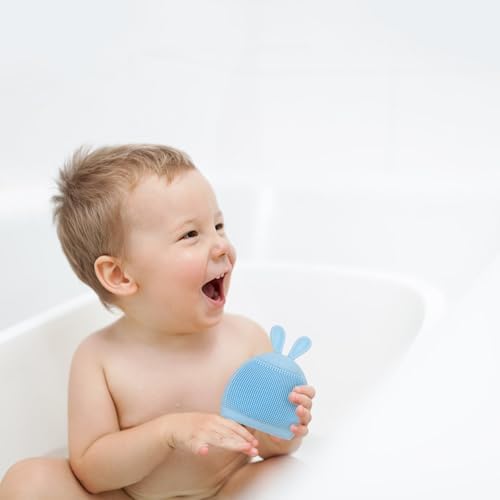 3pcs Baby Kids Silicone Shower Brush Gentle Massage for Bath Time Xmas - Image 5