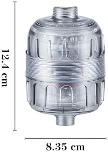 12-Layer Composite Filter Shower Water Softener, Hard Water Softener, Chlorine & Heavy Metal Filtration,Improves Skin & Hair Texture, High-Flow Water Purification System - Image 2