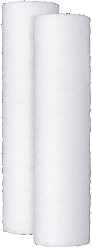 GE FXUSC Whole House Water Filter, Replacement for Water Filtration System, NSF Certified: Reduces Sediment, Rust & Other Impurities from Water, Replace Every 3 Months for Best Results, 2 Filters by Unknown