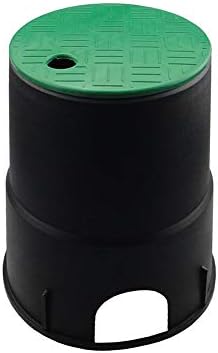 Green Meter Cover 6 Inch Garden Underground Valve Box Cover - UVResistant Plastic Sprinkler Watering Valve for Durable Protection of Water Supply Valves (Black,Green) - Image 6