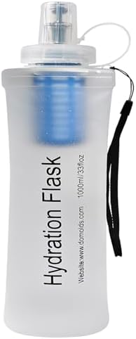 Collapsible Water Bottle with Filter for Travel Hiking Camping 1L by BUTIE
