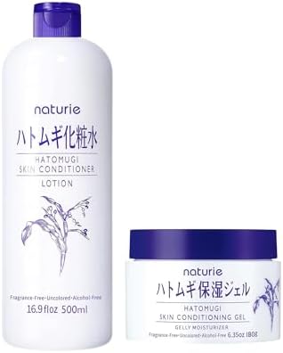 naturie Hatomugi Hydration Lotion Gel Bundle by naturie