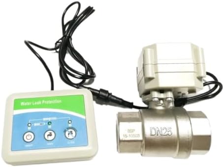 Water Leakage Smart Control with Dn25 Ss304 Ball Valve 3vdc Water Leak Alarm Sensor Auto Close Valve When Leaking by Unknown