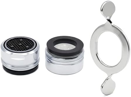 2-Pack RP330 Faucet Aerator with Removal Wrench, 2.2 GPM, Chrome by Unknown