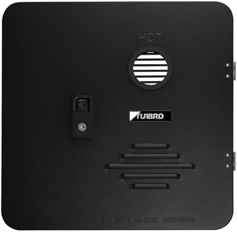 TURBRO 18 x 18 in RV Water Heater Door Kit, for 9/10/12/16-Gal by TURBRO