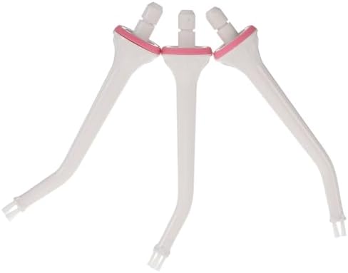3pcs Water Flosser Replacement Jet Heads for Braces, Plastic Tips by FAVOMOTO