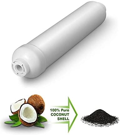 CFS T33 Inline Carbon Filter, 10 in, 1/4 in FPT, Coconut Grade, 1 Pack - Image 5