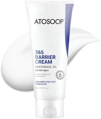 365 Barrier Cream, 5% Panthenol & Ceramide for Sensitive Dry Skin by ATOSOOP