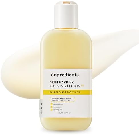 ONGREDIENTS Skin Barrier Calming Lotion | Lightweight Moisturizer for Dry, Sensitive Skin (150ml) by Ongredients