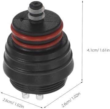 Happyyami Replacement Bubble Suction Head Beauty and Handpiece Tips for Micro, Black Plastic Material with Firm Grip Flexible Handling Facial Device Home Use Skin Care - Image 2