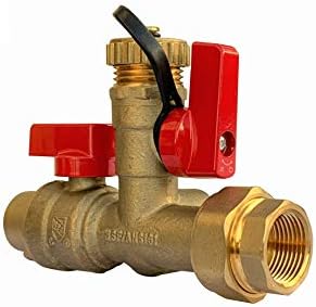 3/4 inch Sweat Tankless Water Heater Isolation Valve Kit with Pressure Relief Valve, FNPT x Sweat, 3/4'' Service Valve Kit for Rheem, Rinnai, Ecosmart Navien Noritz Takagi Bosch - Image 5
