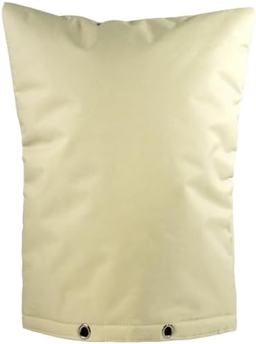 Backflow Preventer Insulation Cover,17" W x 20.5" H with Aluminum Foil Backflow Cover for Irrigation Back Flow Valve in Winter or Sun Exposure,Winter Pipe Freeze Protection by Unknown