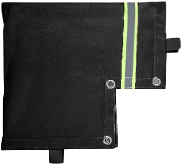 tooloflife Outdoor Backflow Preventer Insulation Cover – 3-Layer Freeze Protection for Sprinkler Valves/Well Pumps (Black) by Unknown