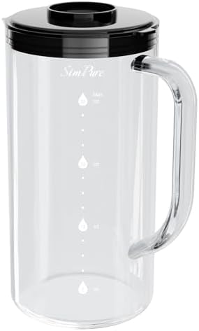 SimPure Y7T Replacement Carafe Pitcher (Filter NOT Included) by SimPure_Water