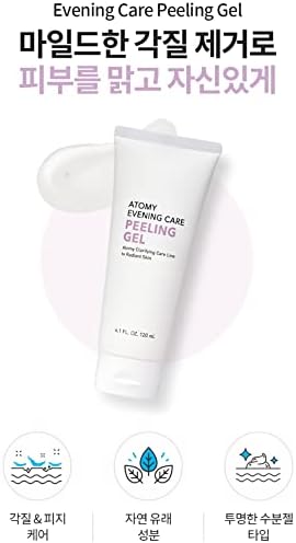 Atomy Peeling Gel Evening Care - Exfoliates, Gentle Removal of Dead Skin Cells (Renewal) - Image 4