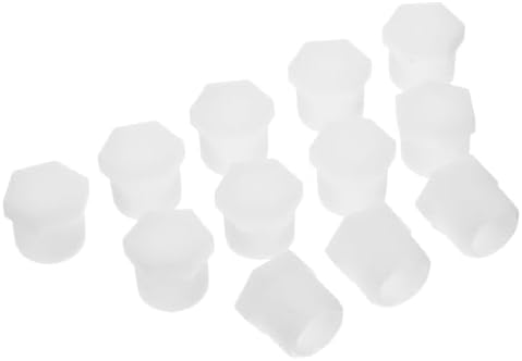 Totority 24pcs Rv Water Heater Drain Plugs, 21mm PVC White for Camper by Happyforkidstogrowup