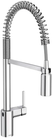 Moen Align Spring Touchless Kitchen Faucet, Chrome, 5923EWC by Unknown