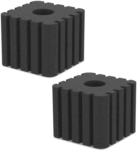 AQQA Aquarium Sponge Filter Replacement Sponges for AQ046-M (2 Pack) by AQQA