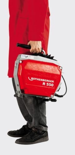Rothenberger R550 Pipe Cleaning Machine, 230 V/50 Hz + Spiral/Tool Set 16 mm 079890X - Image 3