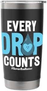 Rainwater Harvesting Stainless Steel Insulated Tumbler - Image 3
